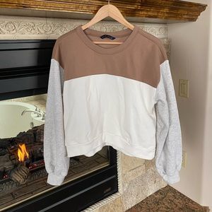 Abercrombie Color Block Sweatshirt